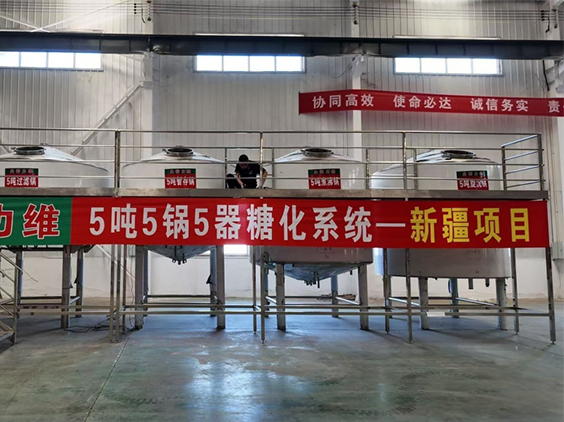 龙凤精酿啤酒设备厂—5吨精酿啤酒设备—新疆项目